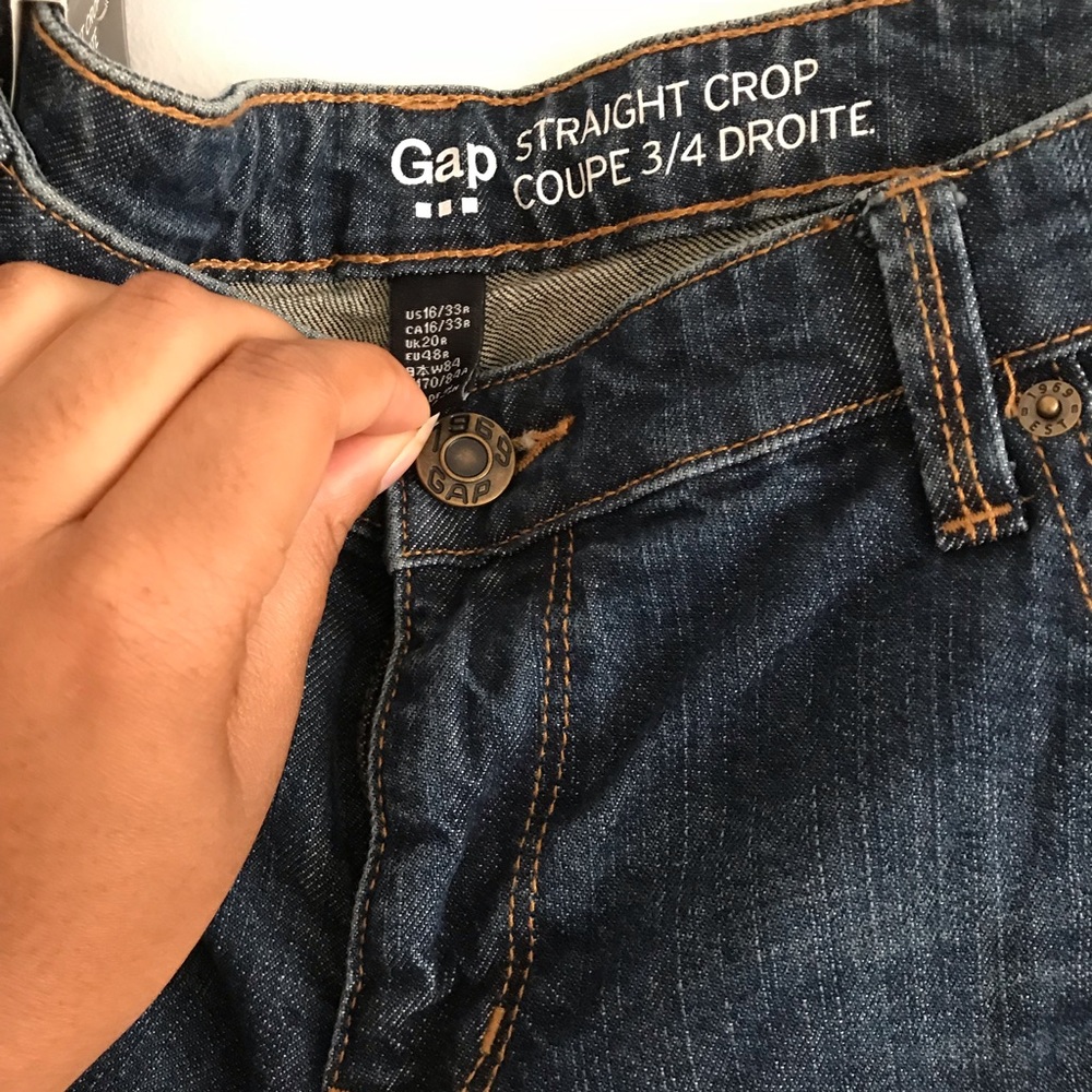 New Gap Crop Jeans